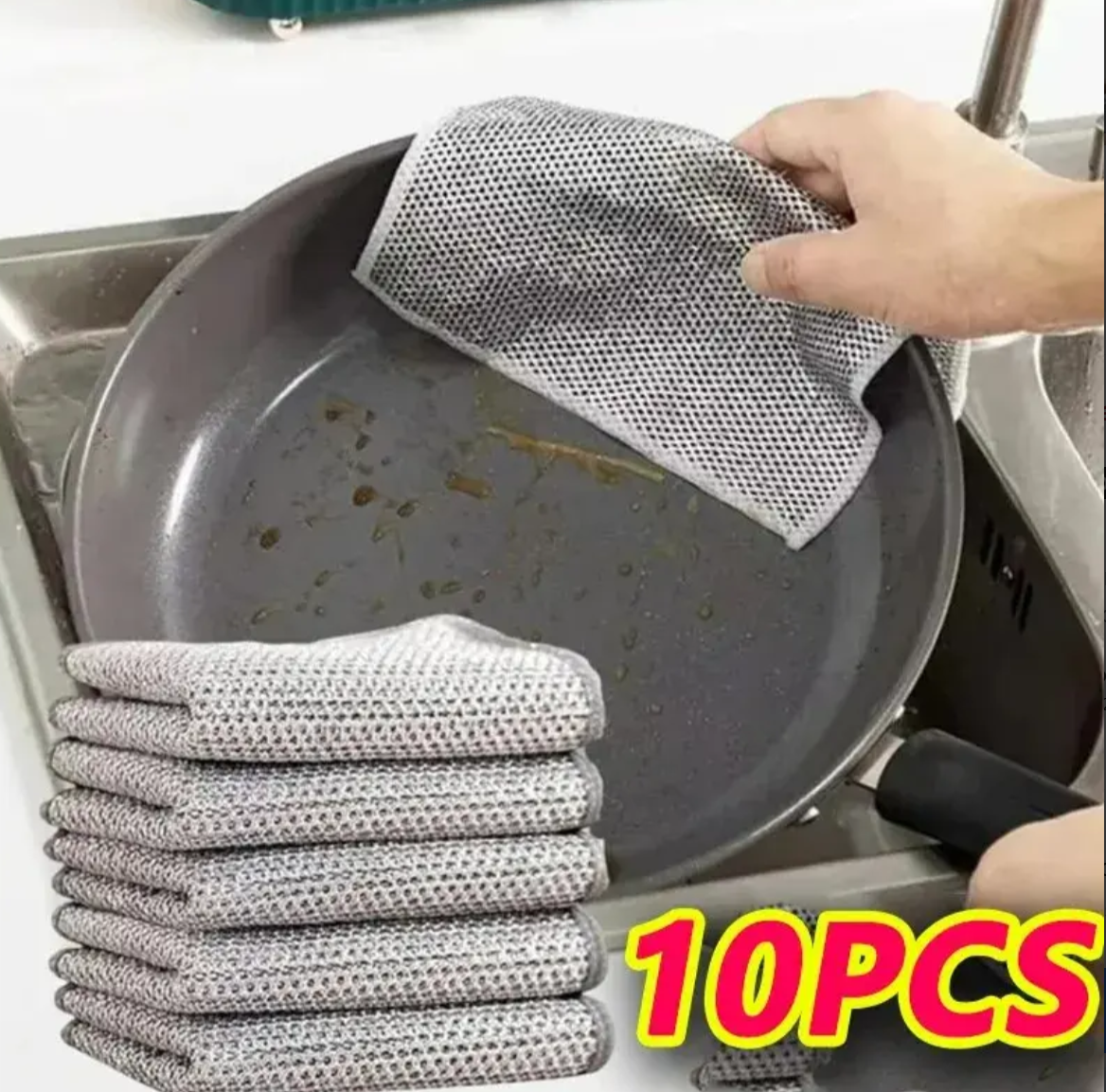 ⭐ CleanChef™ | Kit Premium de 10 Paños Ultra Absorbentes
